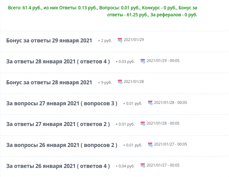 Мой заработок
