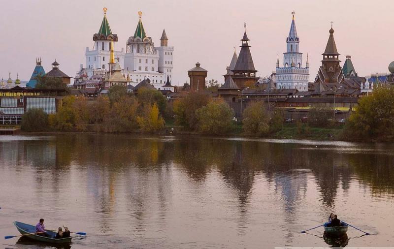 Вид кремля.