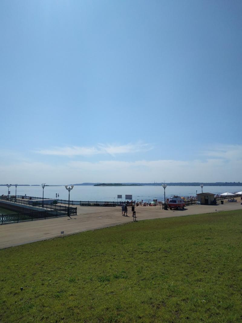Пляж в Саратове