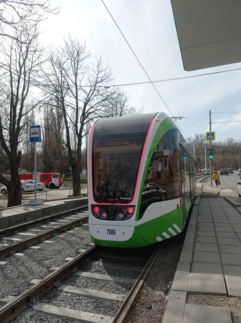 Обновленный курский тромвай